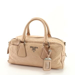 Prada Leather Antique Nappa Handbag Tote